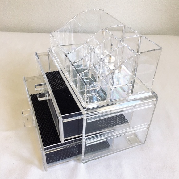 New 2pc Cosmetics Organizer - Picture 3 of 6